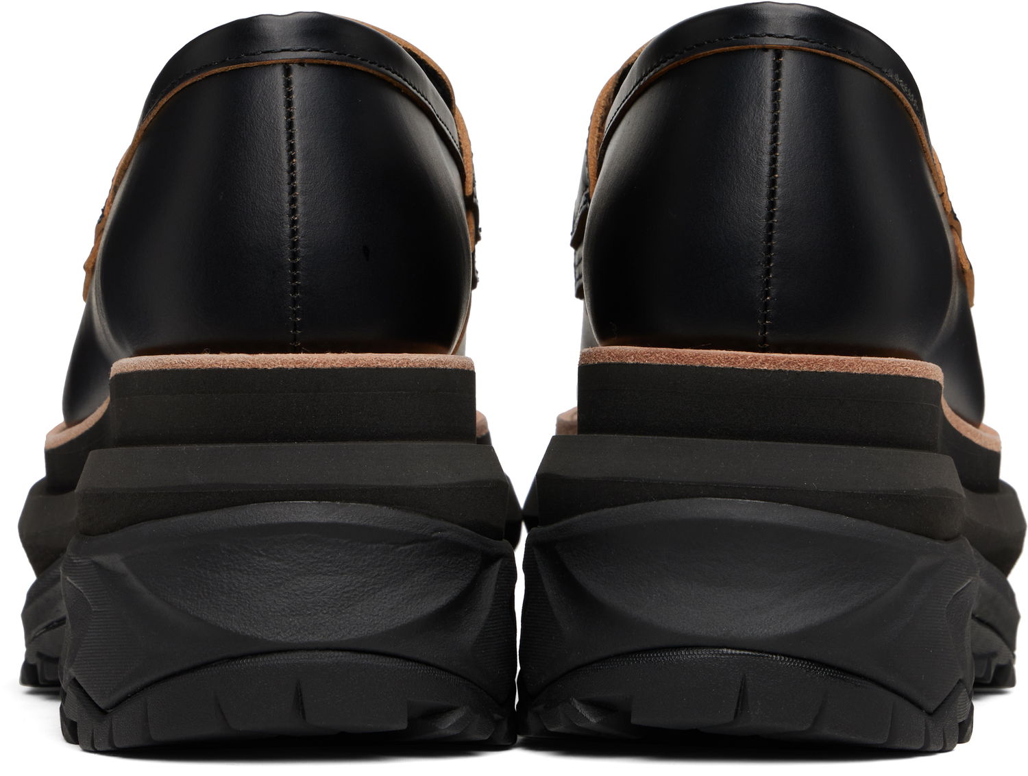 Oblačila sacai sacai Platform Loafers Črna | SCM-239, 1