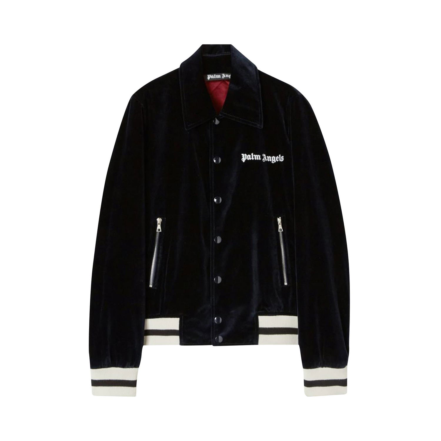 Jakna Palm Angels Sunday Life Is Palm Baseball Jacket Črna | PMEA229F22FAB0014903, 1
