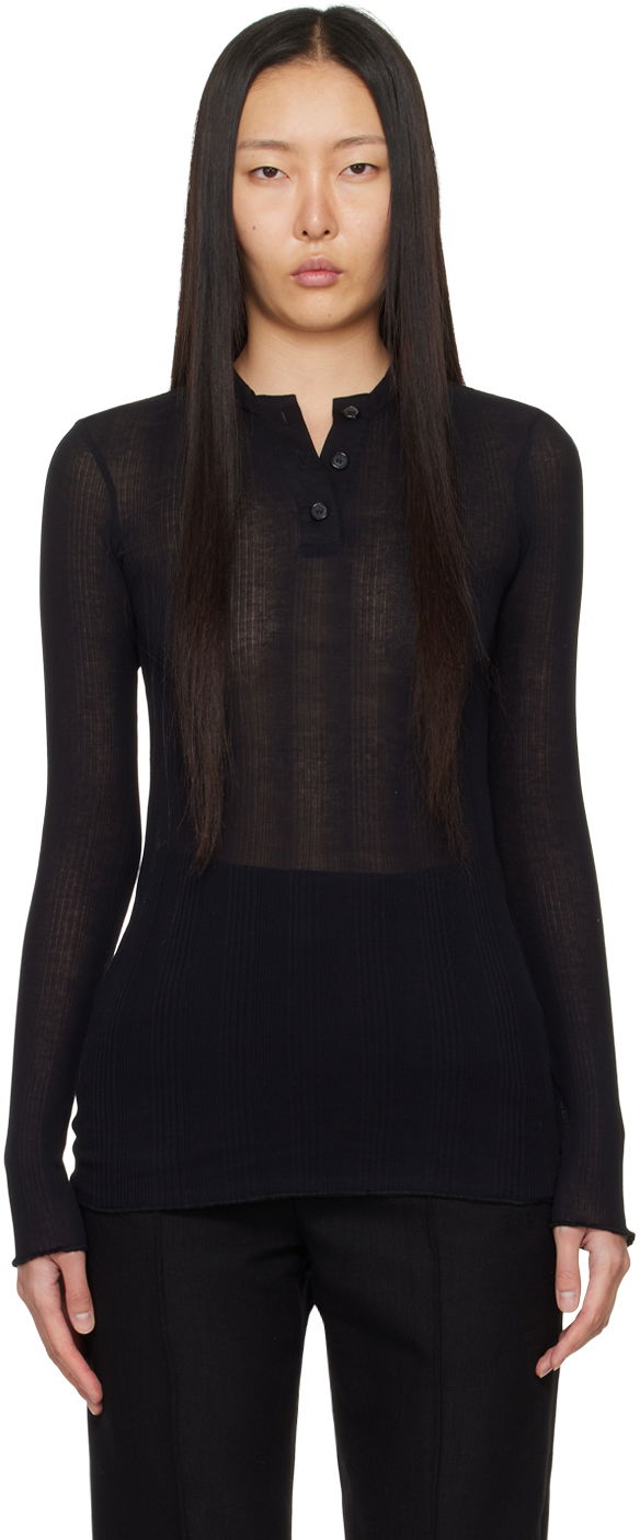 Polo majica Khaite 'The Byron' Polo Črna | 2317167, 0