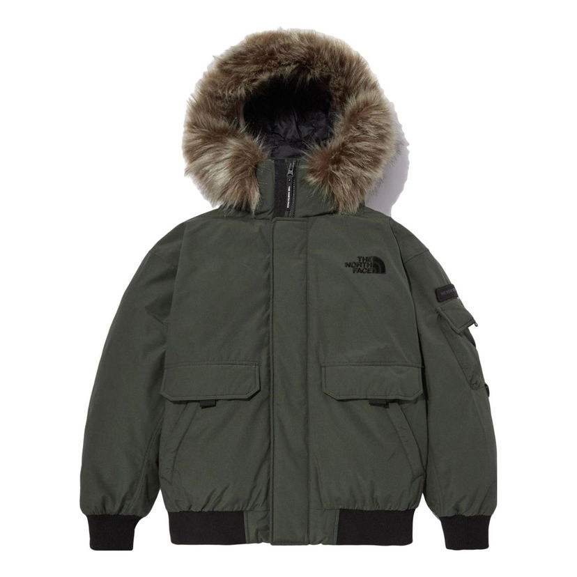 Bomber jakna The North Face Polar Air Down Bomber Jacket Zelena | NJ1DN86B