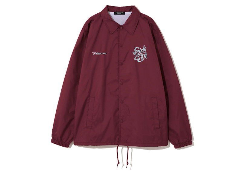 Vetrovka UNDERCOVER Undercover x Verdy Girls Don't Cry Coach Jacket Bordo | UC2B9211