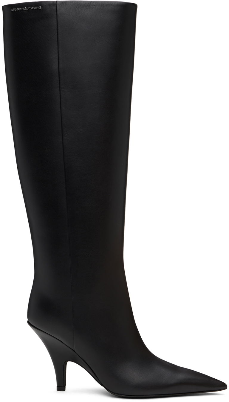 Plašči Alexander Wang Alexander Wang Diablo Kitten Heel Boots Črna | 30324B038