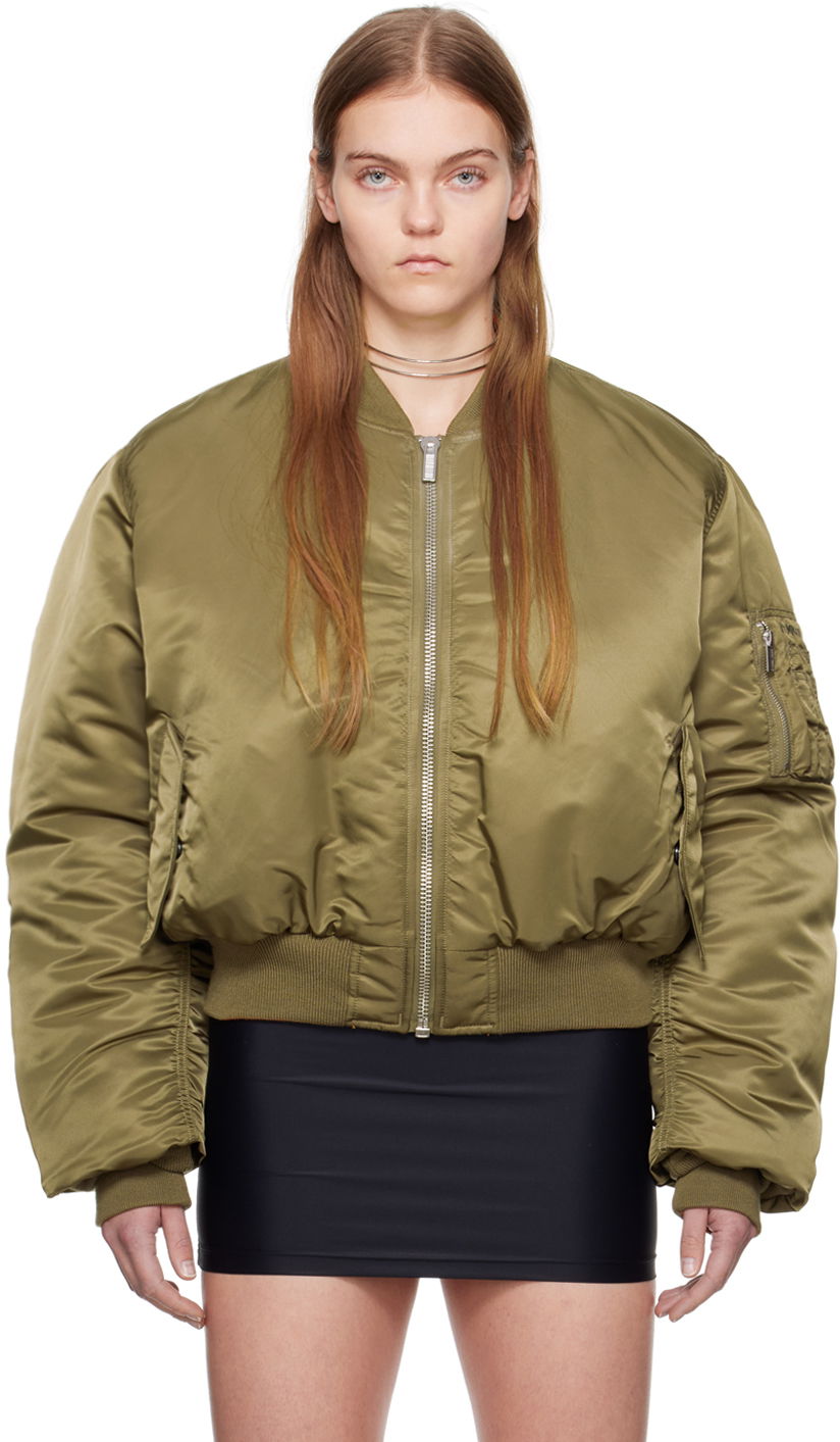 Bomber jakna VETEMENTS Alpha Industries Edition Reversible Bomber Jacket Zelena | VL20JA100O