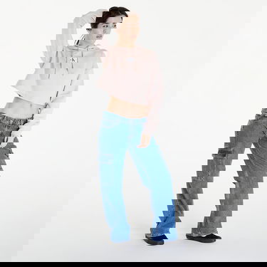 Pulover CALVIN KLEIN Woven Label Hoodie Roza | J20J223354 TF6, 2