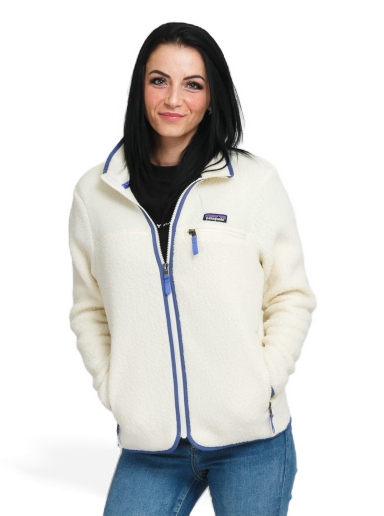 Jakna Patagonia Retro Pile Jacket Bela | 22795 NAT