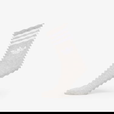 Nogavice adidas Performance 3-Stripes Crew Socks - 3 Pairs Siva | JV7403, 3