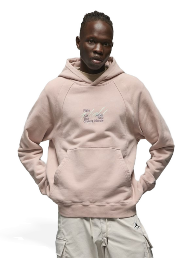 Pulover Jordan Jordan Flight Heritage Pullover Hoodie Roza | DM1394-601