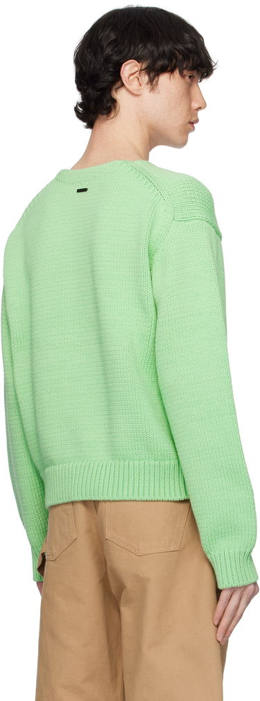 Pleteni pulover JW Anderson JW Anderson House Graphic Sweater Zelena | KW1346-YN0417, 2