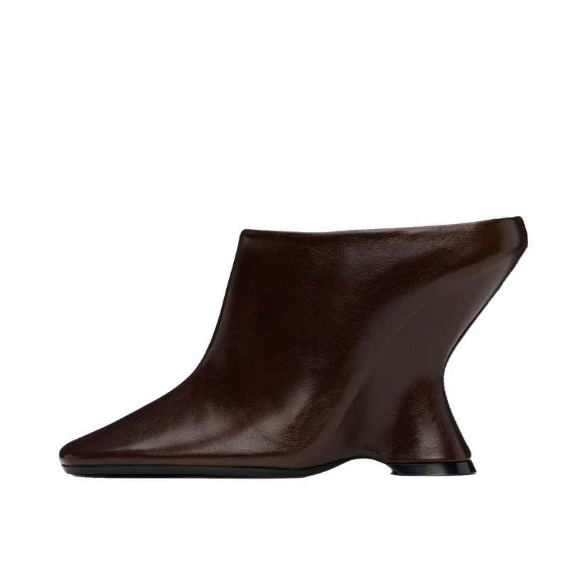 Superge in čevlji Dries Van Noten Leather Wedge Mules Rjava | WS242-1408-103