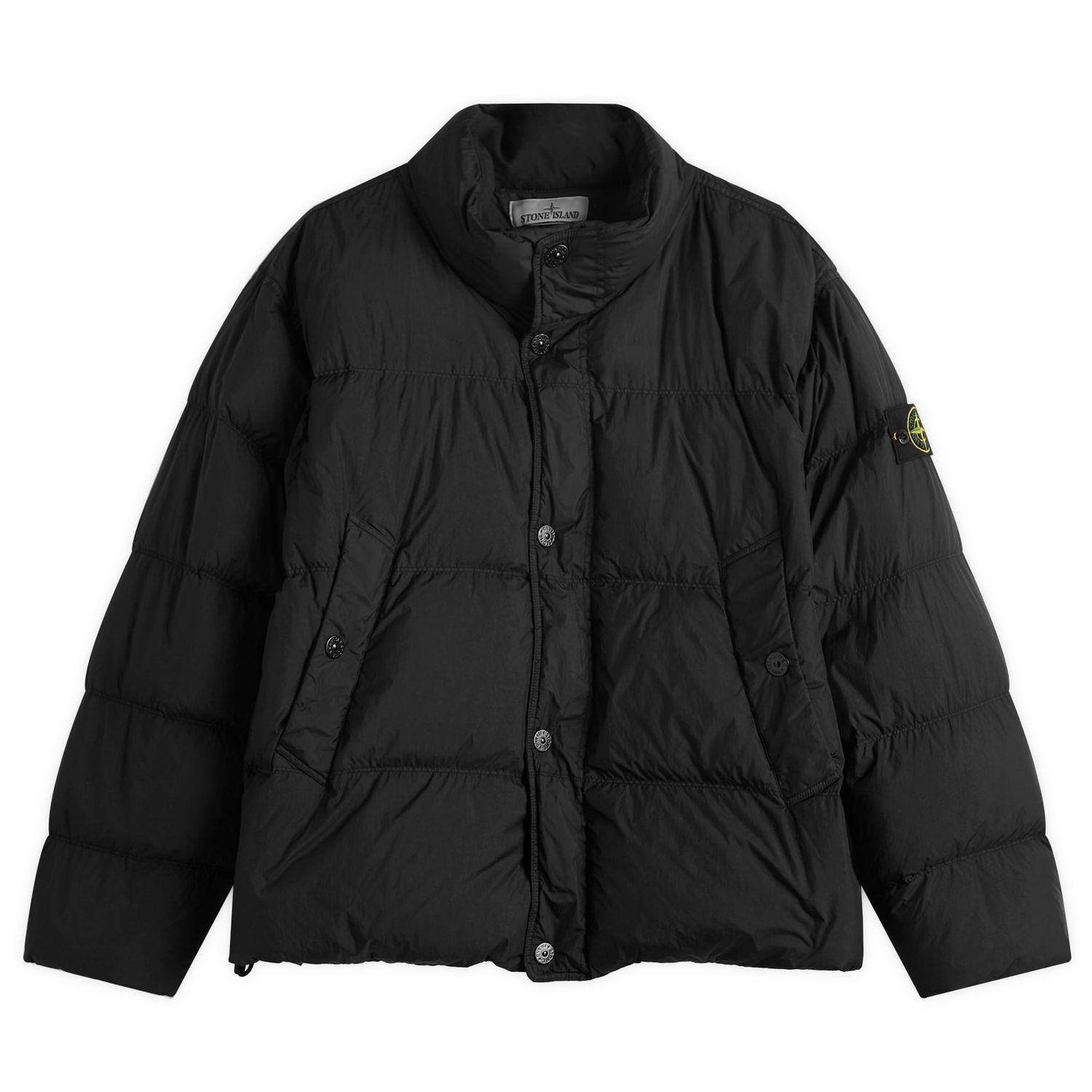 Puhovka Stone Island Crinkle Reps Nylon Down Jacket, Size Large Črna | K2S154100010-V0029, 1