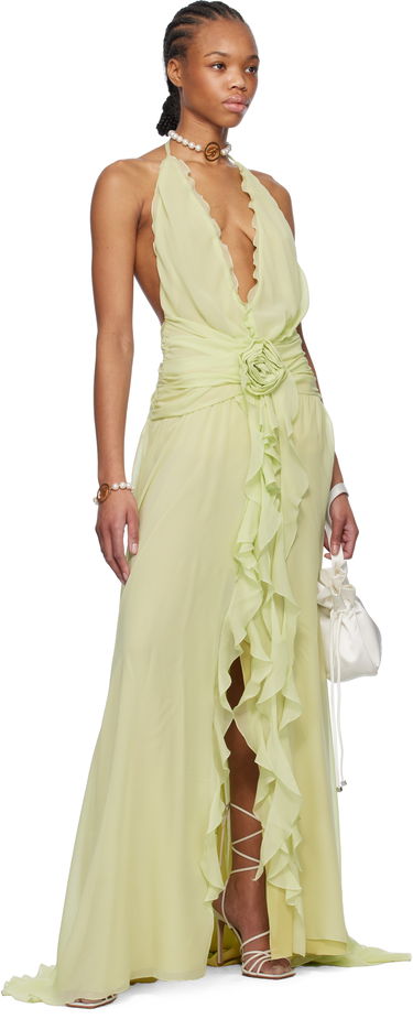 Ogrlica Blumarine Blumarine Faux-Pearl Choker Necklace with Initial Pendant Kovinski | P522W313A, 2