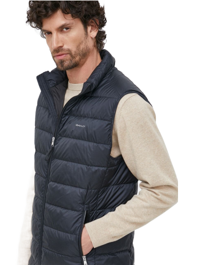 Telovnik GANT Light Down Gilet Mornarica | 7006299