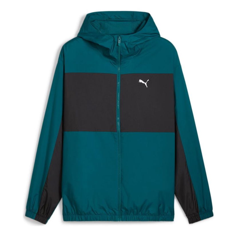 Vetrovka Puma Mesh Lined Windbreaker Jacket Zelena | 627473-22