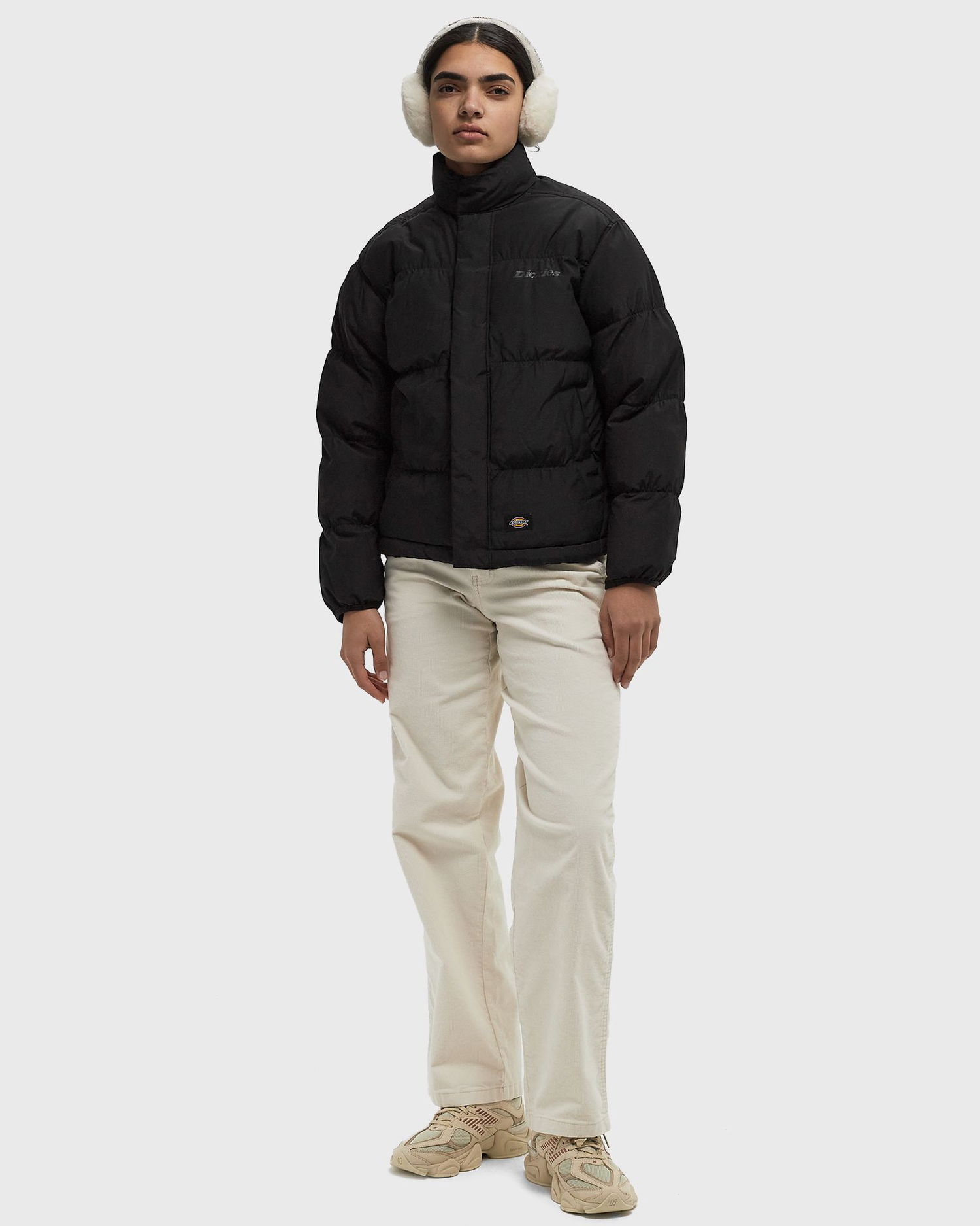 Puhovka Dickies Scobey Puffer Jacket Črna | 0A4Z36, 1