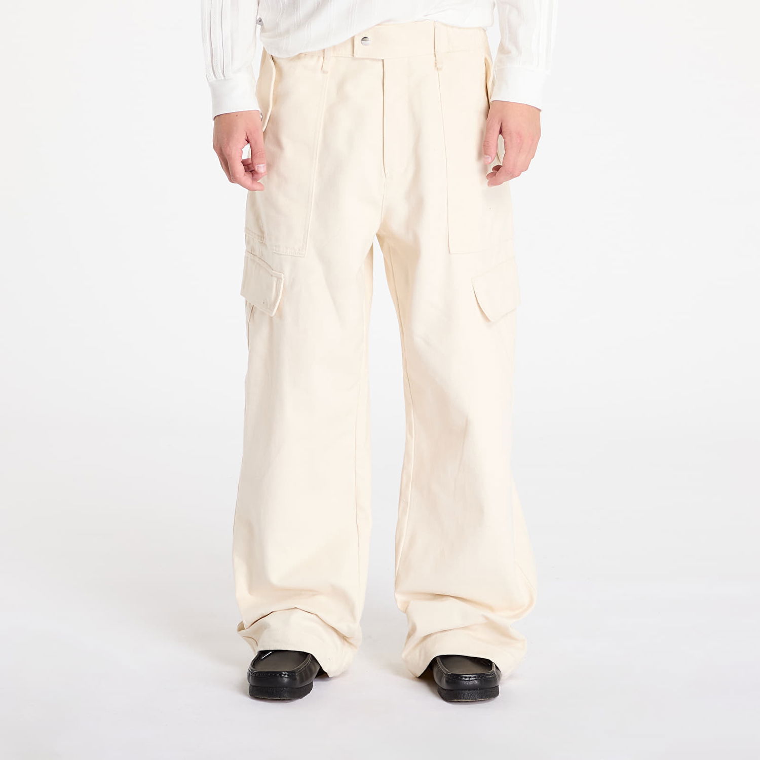 Cargo hlače adidas Originals Wales Bonner x Cargo Pant Wonder Bež | JE5973, 0