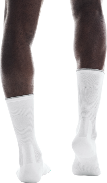 Nogavice On Running On Running Elite Run High Socks Bela | 2uf10010924, 2