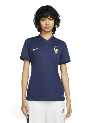 Dres Nike FFF 2022/23 Stadium Home Women's Dri-FIT Football Shirt Mornarica | DN0764-410