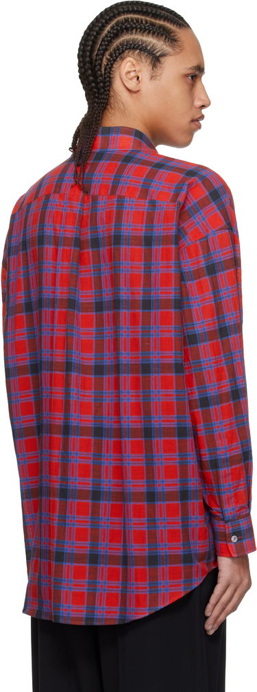 Srajce The Row The Row Lancaster Plaid Shirt Rdeča | 882-W3796, 2