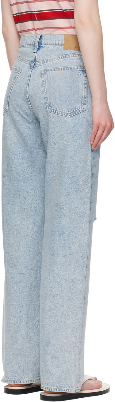 Kavbojke rag & bone rag & bone Shea Relaxed High Rise Jeans Modra | WDD25P1006RGCH, 2