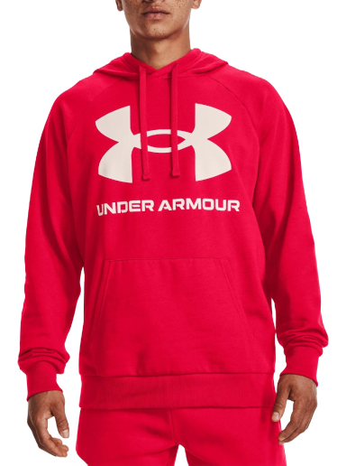 Pulover Under Armour Hoodie Rival Rdeča | 1357093-600