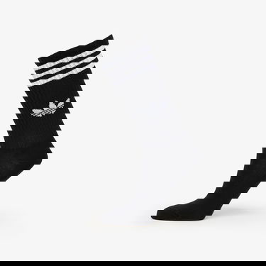 Nogavice adidas Performance 3-Stripes High Crew Socks - 3 Pairs Črna | JV7417, 4