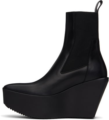 Oblačila Rick Owens Rick Owens Hollywood Sliver Platform Beatle Boots Črna | RP01E7851 LOO, 2