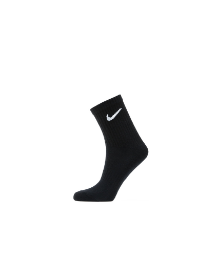 Spodnje perilo in nogavice Nike Cush 3-Pack Crew Socks Črna | SX7664-010