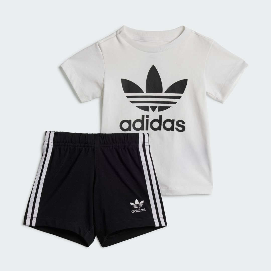 Trenirka adidas Performance Shorts and Tee Set Bela | JE0521, 0