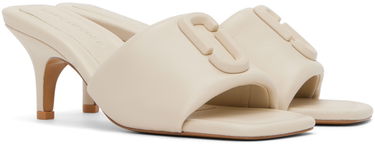 Modni dodatki Marc Jacobs Marc Jacobs 'The Leather J Marc' Heeled Sandals Bež | 2S4FSA001F08, 3