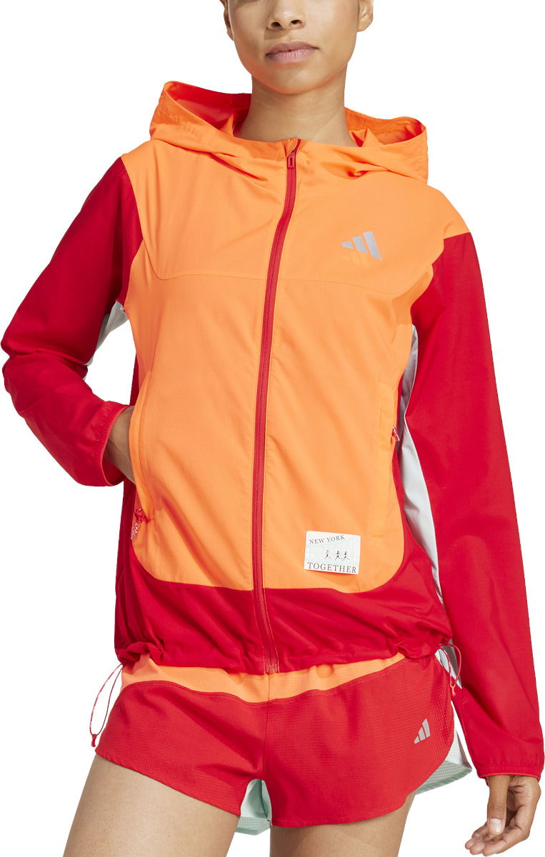 Vetrovka adidas Originals New York City Oranžna | iw9234