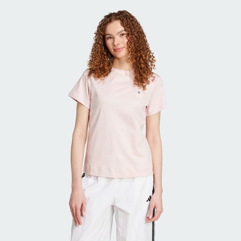 Majica adidas Performance Cat Patch T-Shirt Roza | JV8514