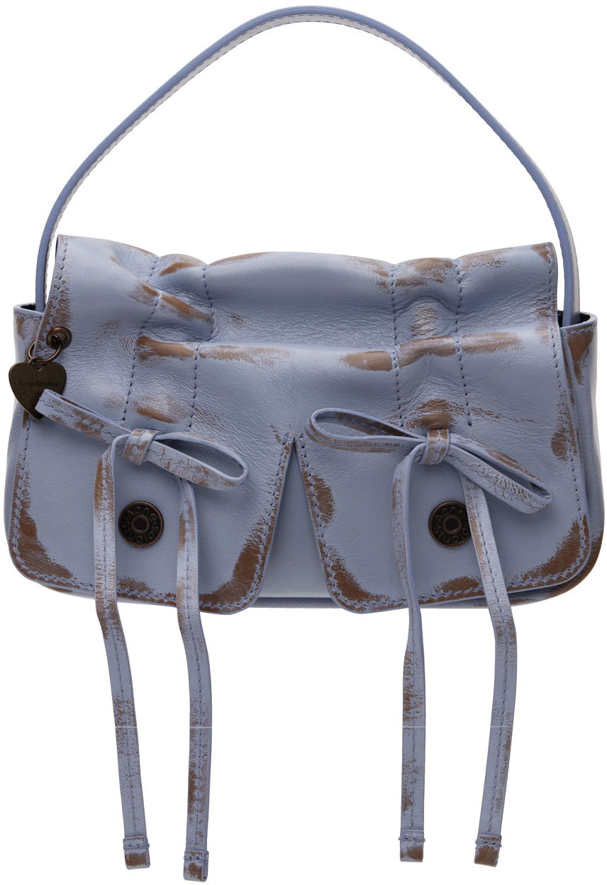 Torbica Acne Studios Multipocket Micro Bag Lila | A10344-, 0