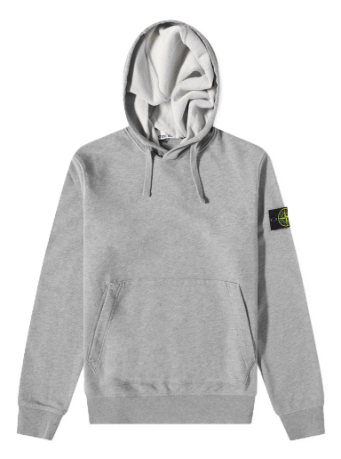 Pulover Stone Island Garment Dyed Popover Hoody Siva | 101564151-A0M64