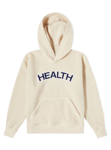 Pulover Sporty & Rich Health Sherpa Hoodie Bež | HO664CR