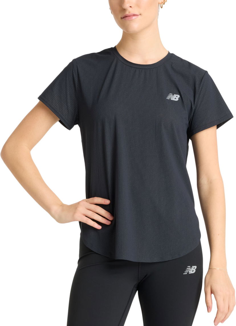 Majica New Balance New Balance Race Day Ultra Light T-Shirt Črna | wt51227-bk