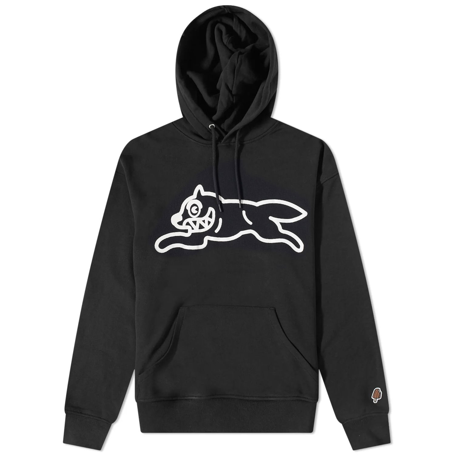 Pulover BBC IceCream Running Dog Hoodie, Size Large Črna | IC23223-BLK, 1