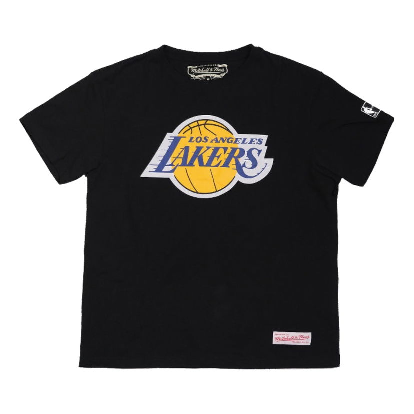 Majica Mitchell & Ness Mitchell & Ness NBA Los Angeles Lakers T-Shirt Črna | MN13S15-LAL-1