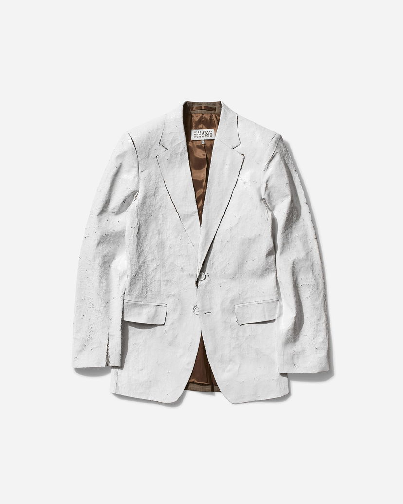 Jakna Maison Margiela Painted Blazer Bela | S62BN0110 002F