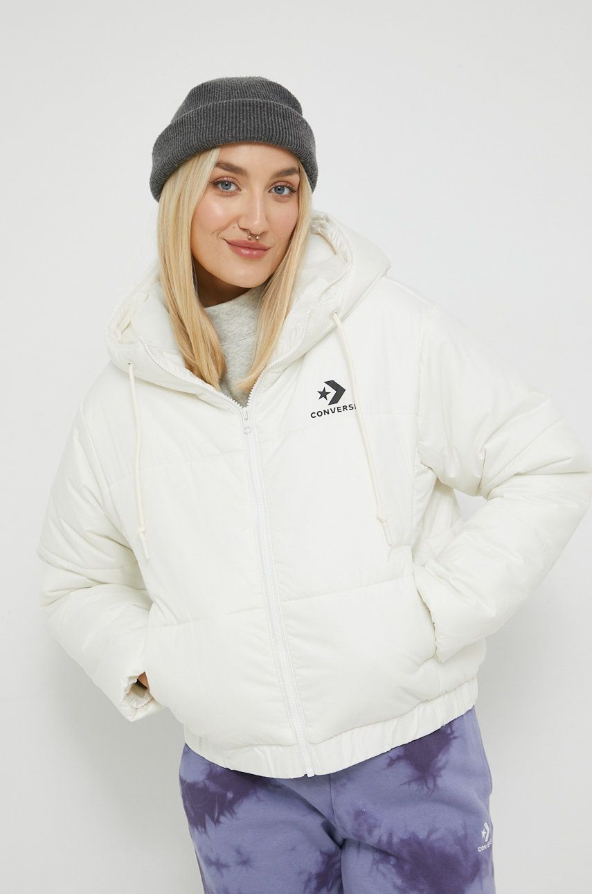 Puhovka Converse Short Puffer Jacket Bela | 10023736.A01, 0