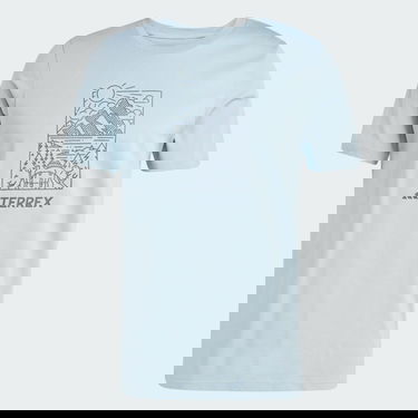 Majica adidas Performance Terrex Graphic T-Shirt Modra | JN4265, 3
