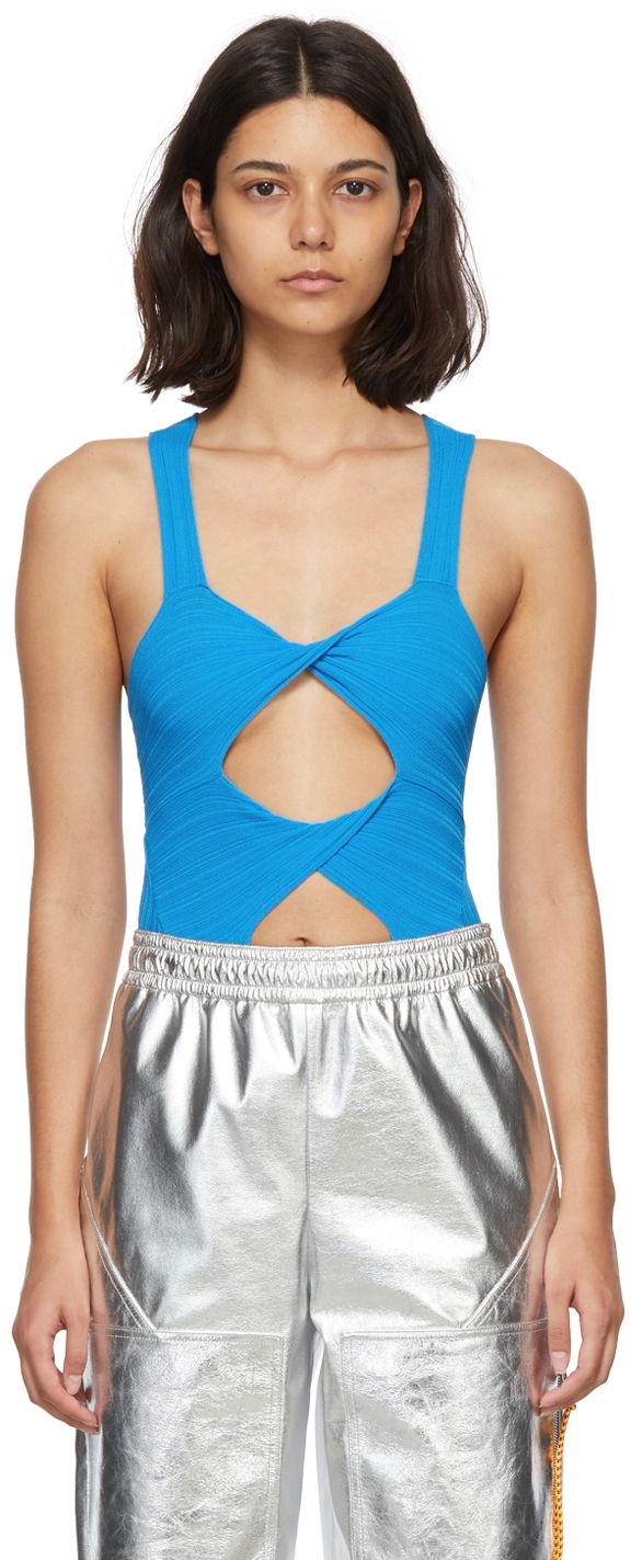 Bodi Stella McCartney Cutout Bodysuit Modra | 6K00193S2314