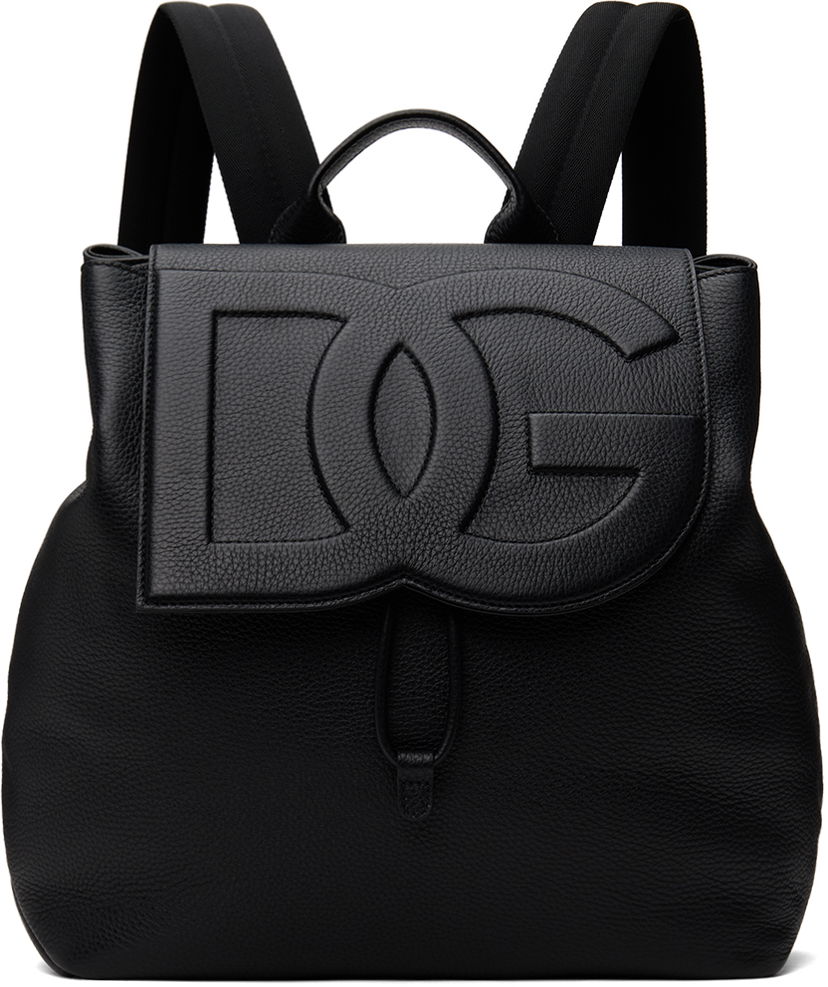 Nahrbtnik Dolce & Gabbana Deerskin Backpack Črna | BM2331A8034