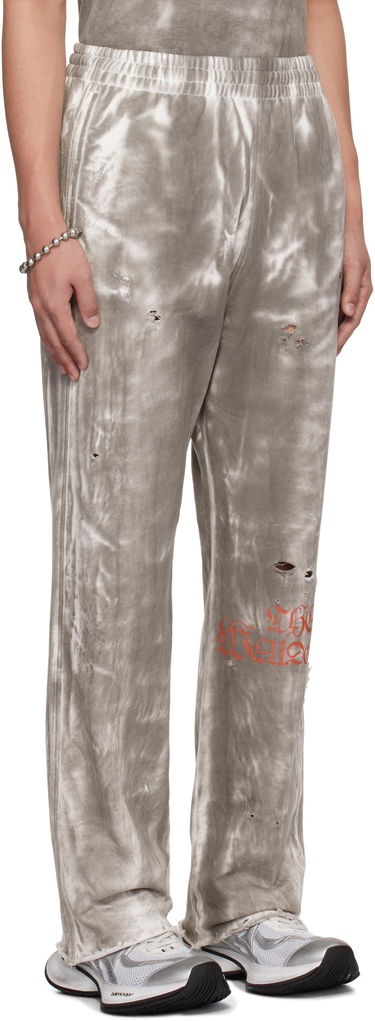 Trenirka We11done We11done Distressed Tie-Dye Sweatpants Siva | WD-TA0-25-721-U-BK, 1