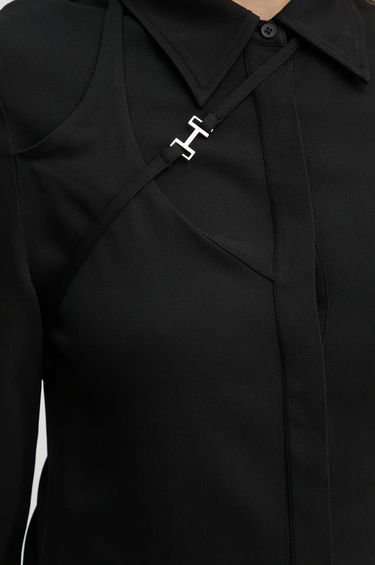 Srajce HELIOT EMIL Heliot Emil Regular Fit Shirt with Classic Collar Črna | AW24.W.05.056.BLK01, 5