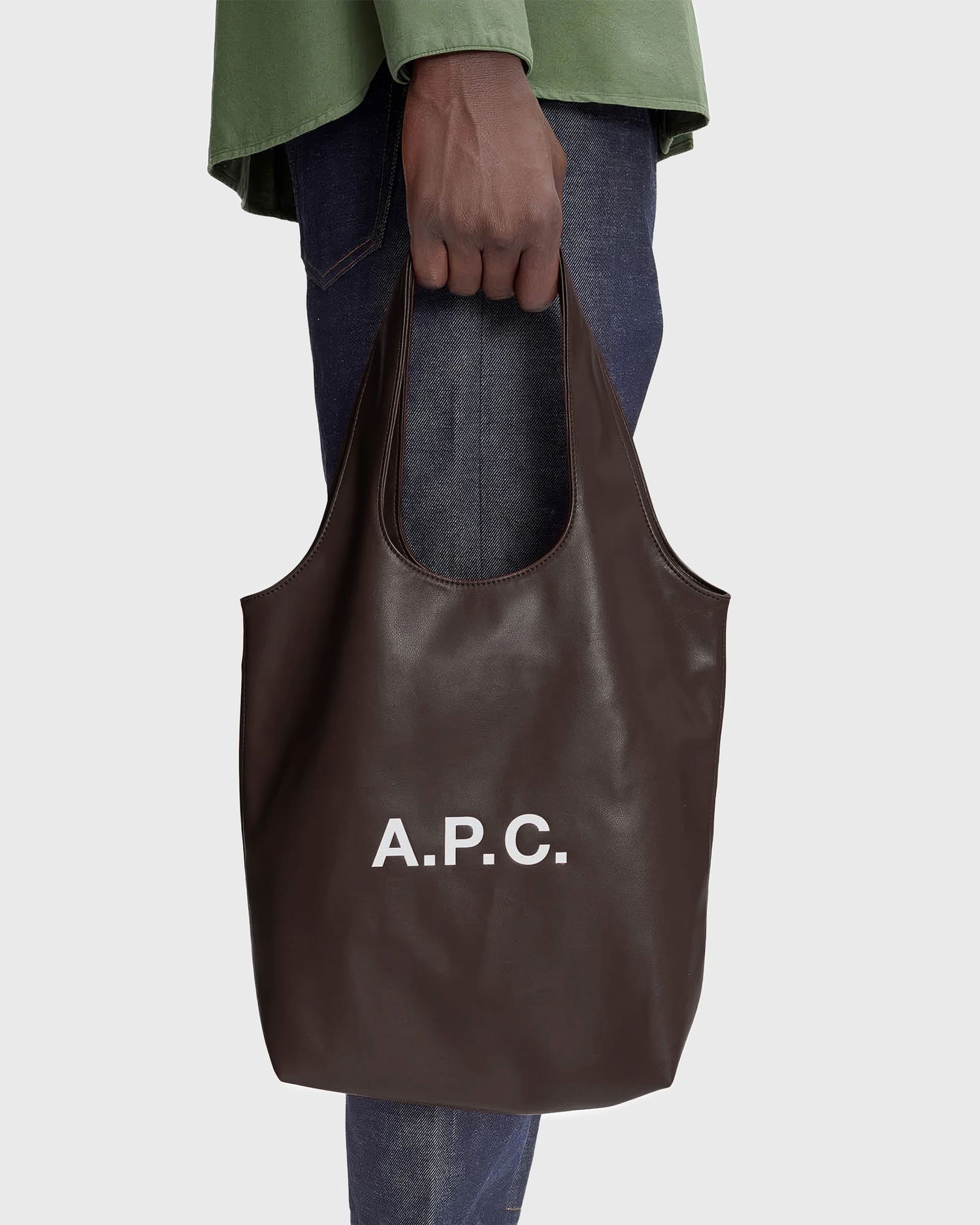 Tote bag A.P.C. A.P.C. Ninon Small Tote Bag Rjava | PUAAT-M61861-CAE, 1