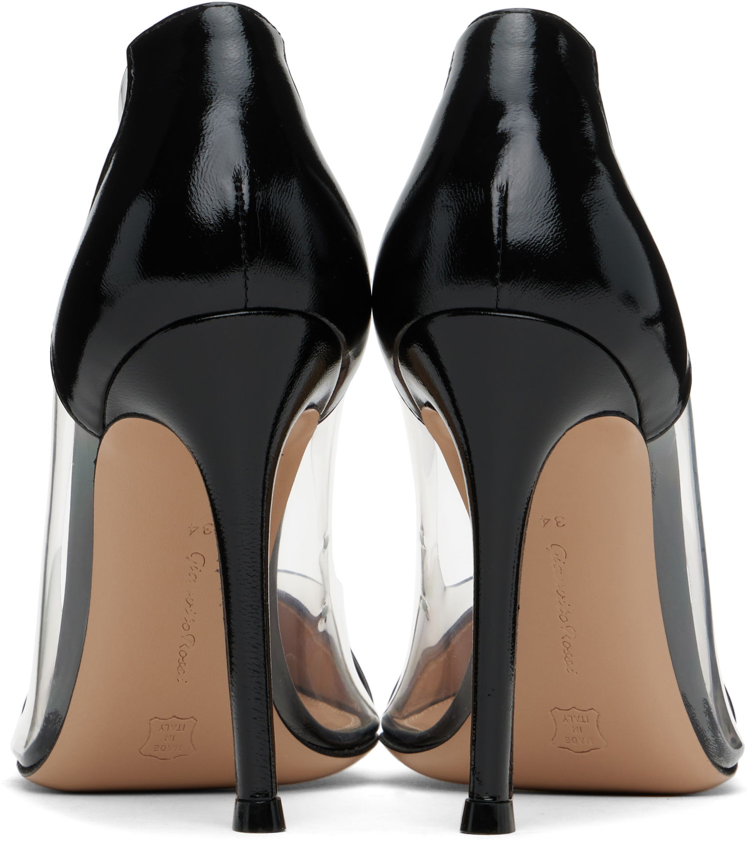 Superge in čevlji Gianvito Rossi Plexi 85 Pumps Črna | G20140-15RIC-NUG, 1
