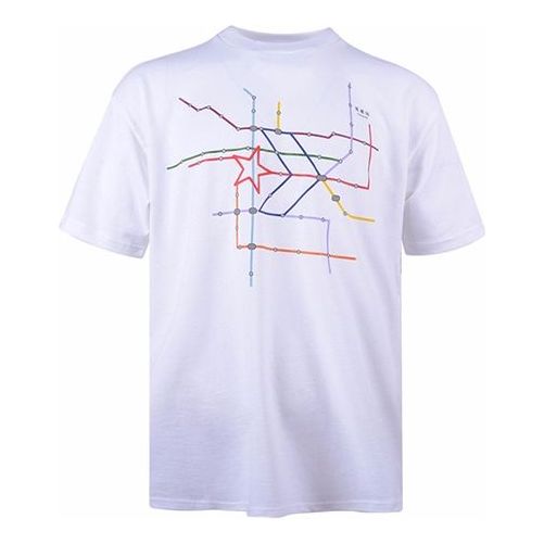 Majica Converse Short Sleeve Graphic T-Shirt Bela | 10020851-A01