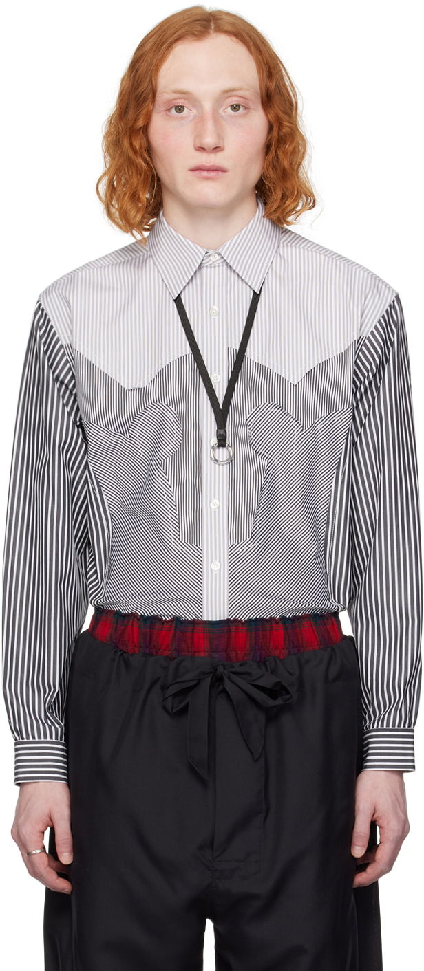 Srajce Maison Margiela Patchwork Shirt Črna | S50DT0029 STZ129, 0