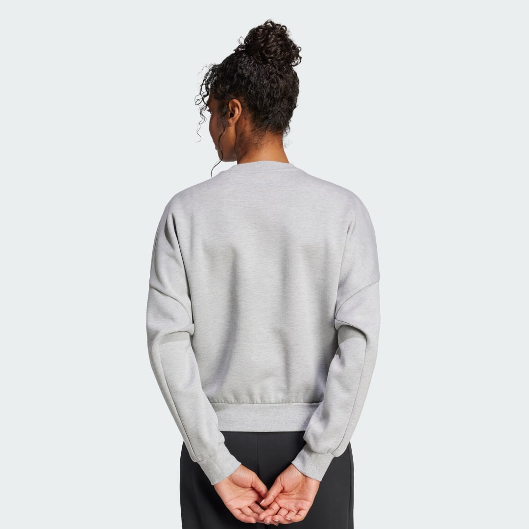 Pulover adidas Performance Z.N.E. Crewneck Sweatshirt Siva | JC5403, 1
