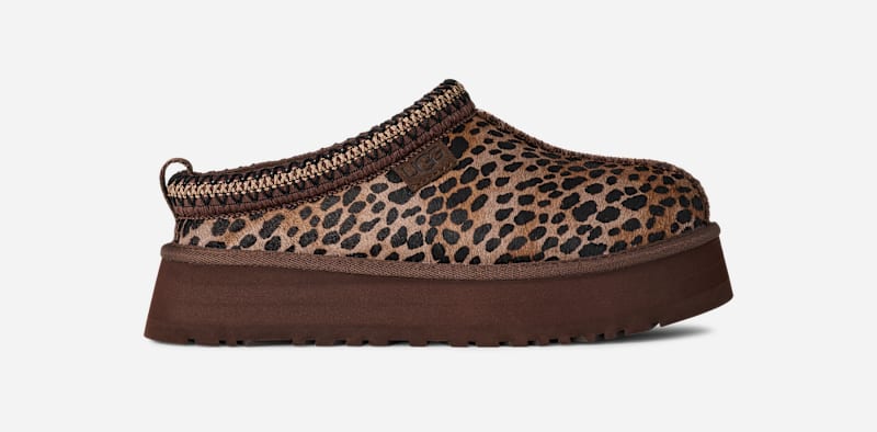Superge in čevlji UGG Tazz Caspian Cow Hair Slippers Rjava | 1178430-BCDR